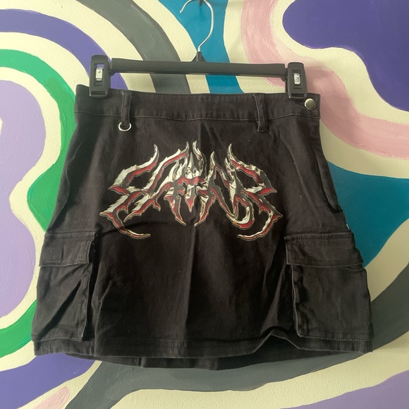 Zumiez Dresses & Skirts - SWIXXZ Rustic Metal Black Cargo